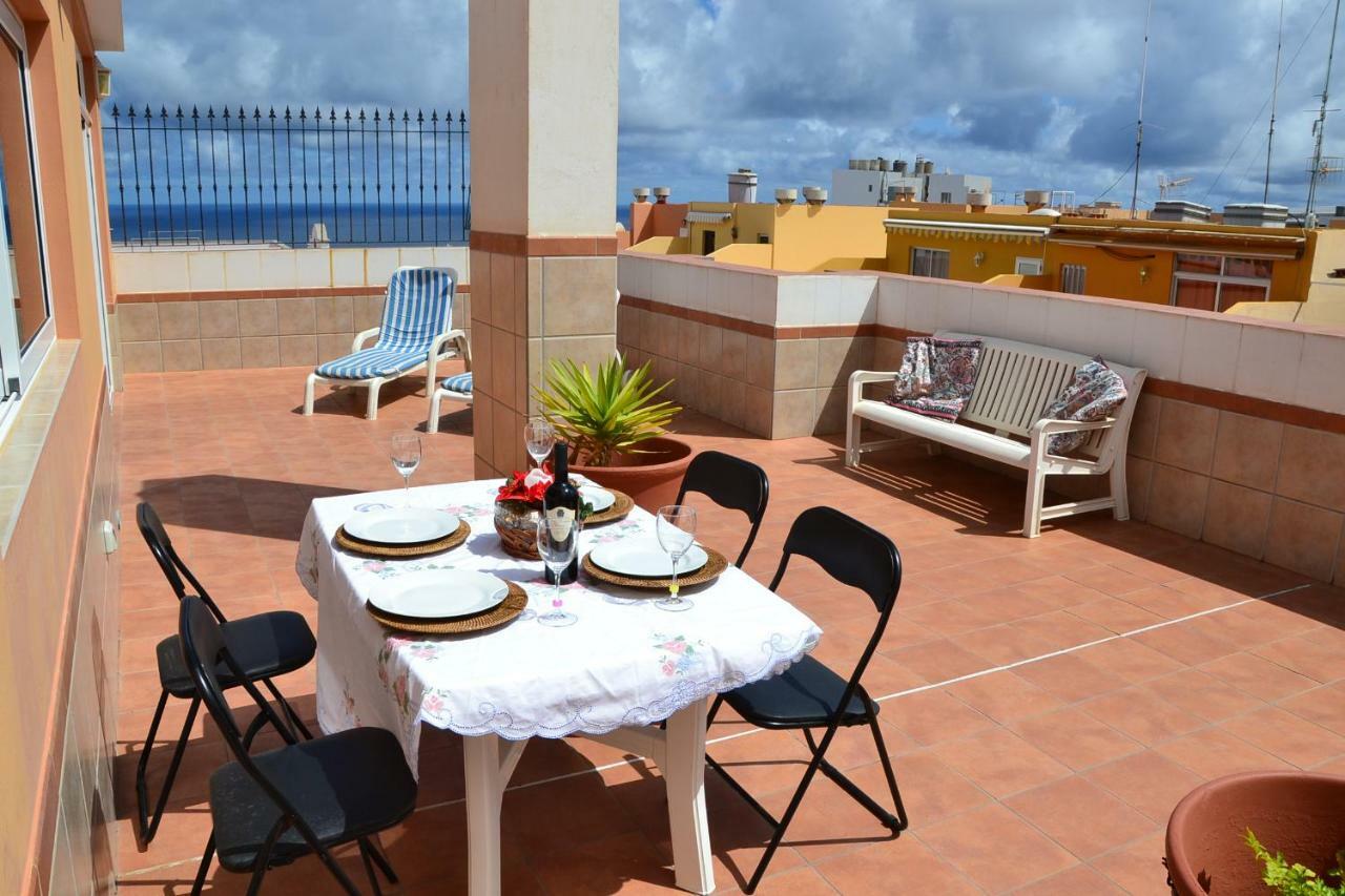 Atico San Miguel Apartment Galdar Bagian luar foto